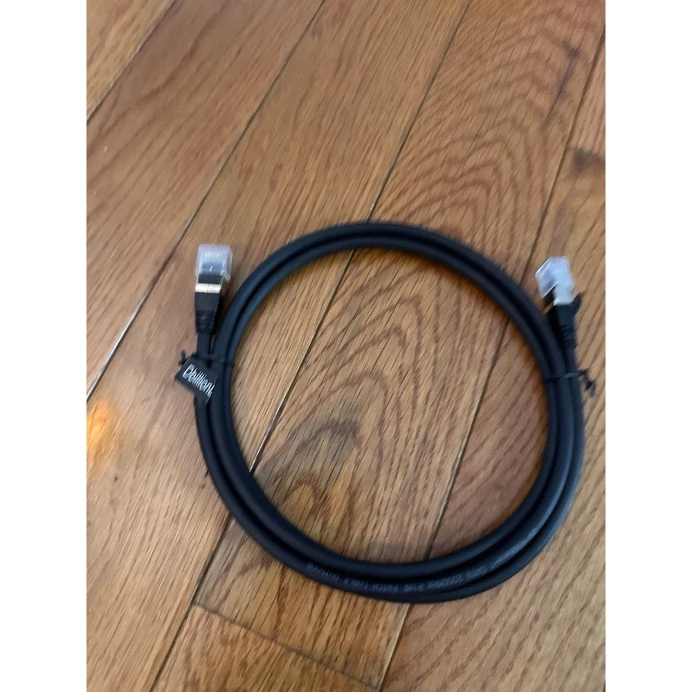 DbillionDa Cat8 Ethernet Cable, Outdoor&Indoor, 6FT Heavy Duty High Speed 26AWG,
